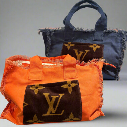 FRINGE LV POCKET TOTE-AUTHENTIC