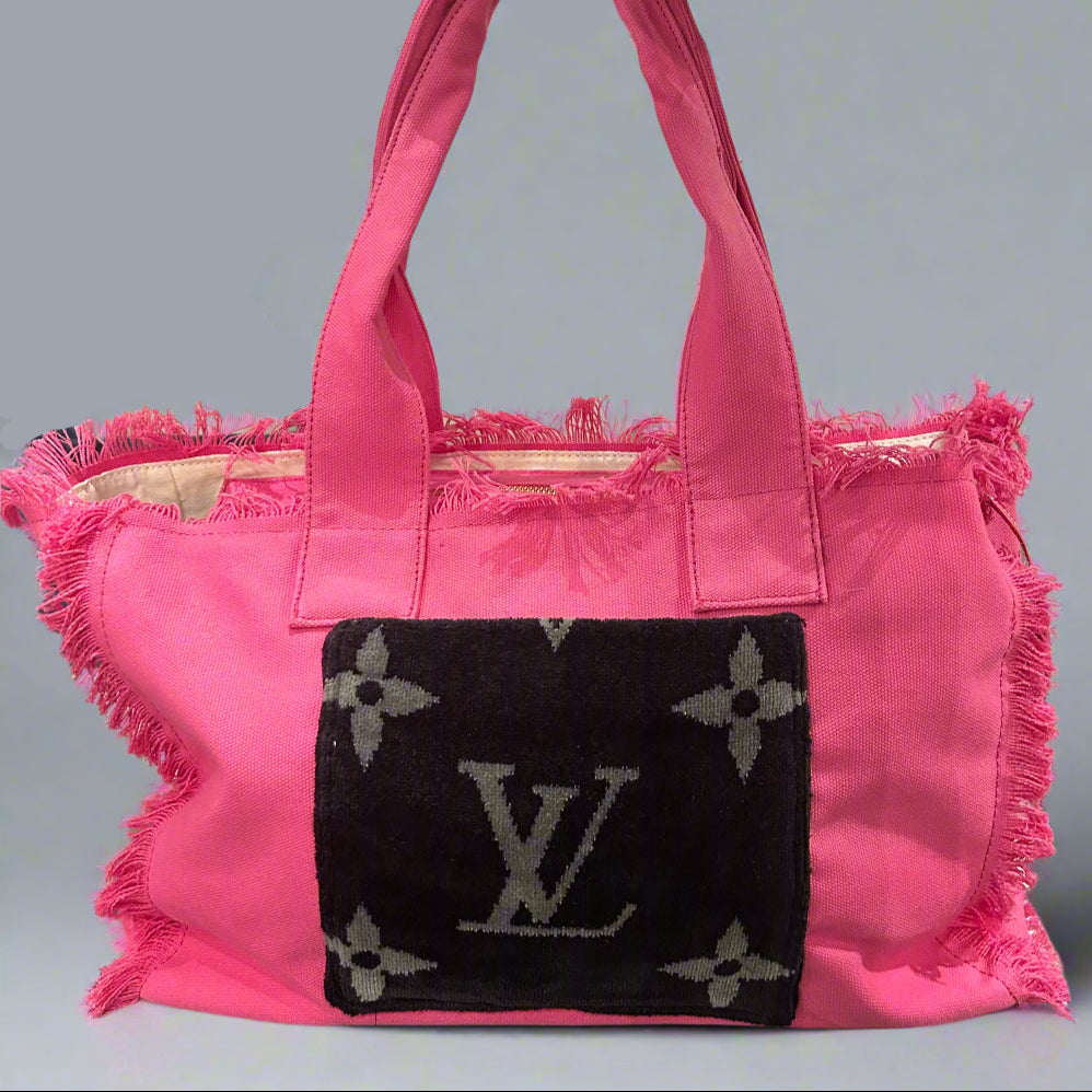 FRINGE LV POCKET TOTE-AUTHENTIC