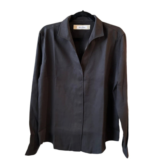 BLACK TENCEL SHIRT