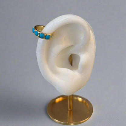 TURQUOISE EAR CUFF