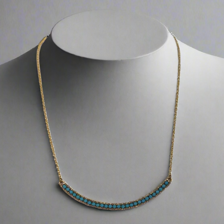 TURQUOISE SMILE NECKLACE