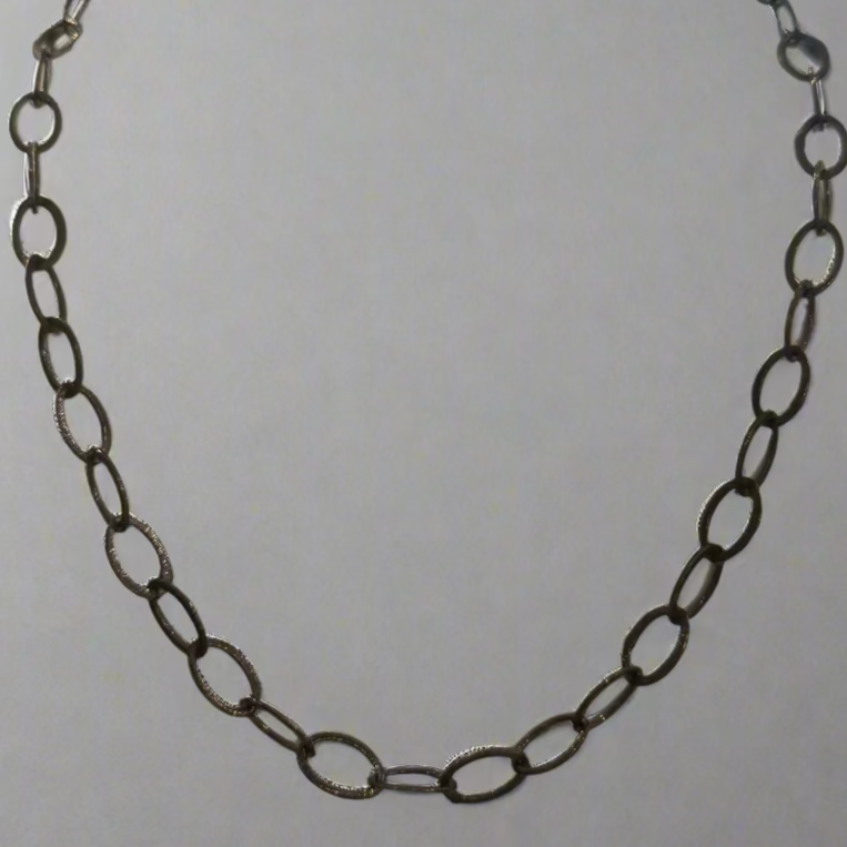 GUNMETAL PAVE CHAIN