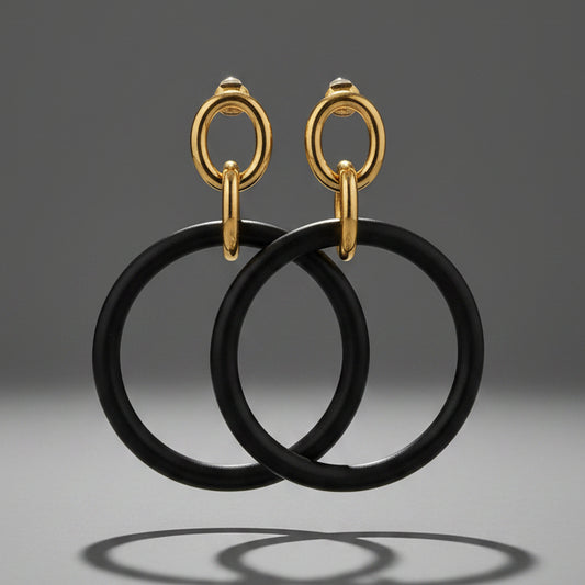 VERMEIL WOOD HOOP