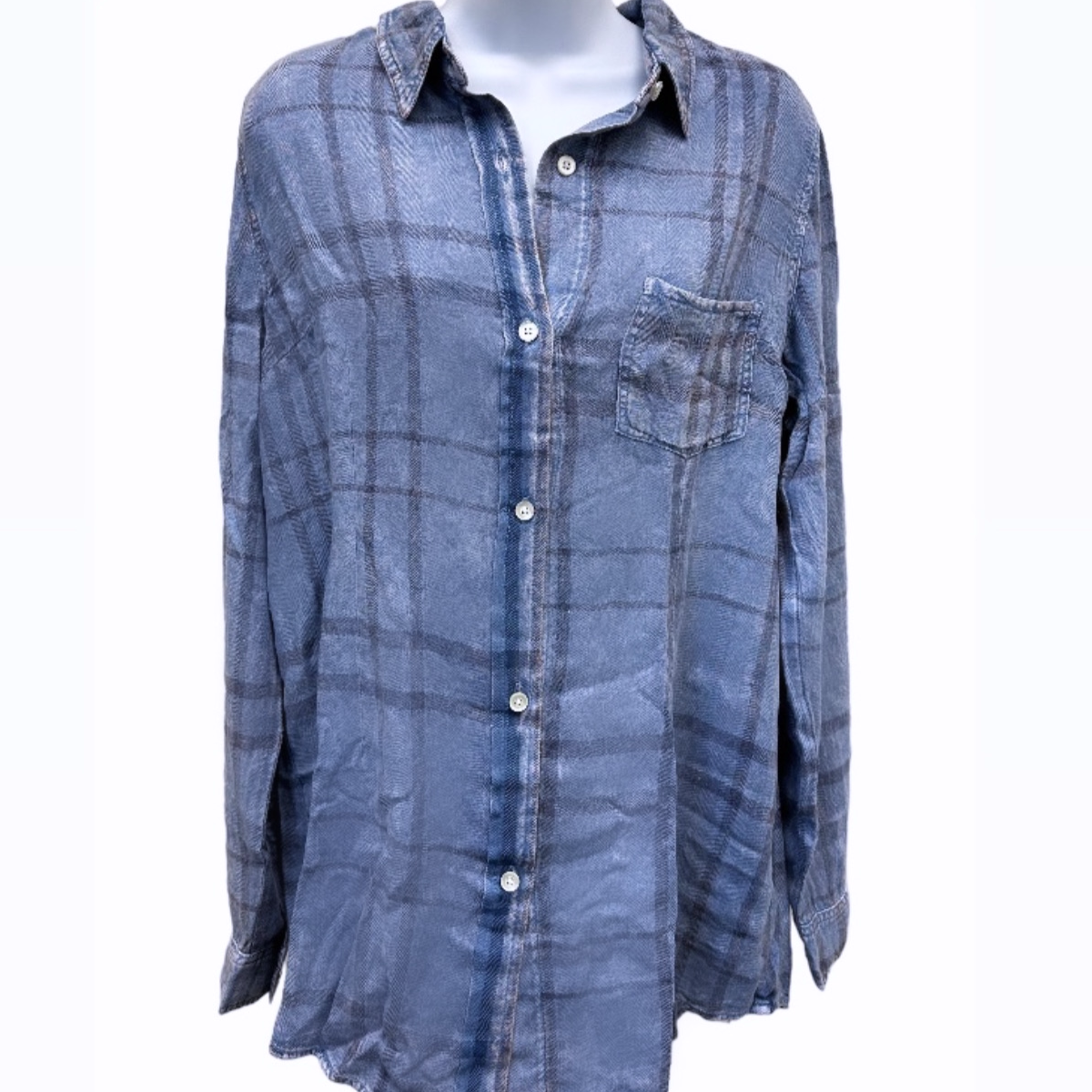 BLUE NU VINTAGE SHIRT S.NICKS