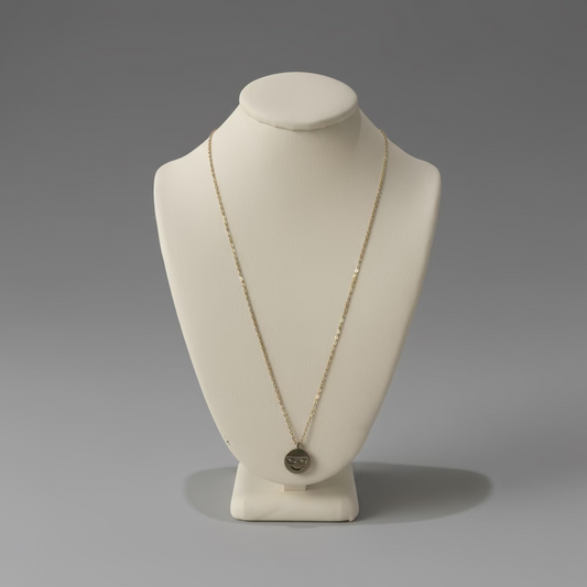 SUNGLASSES FACE DIAMOND NECKLACE