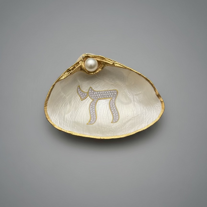 OYSTER SHELL JEWELRY HOLDERS