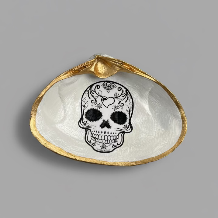 OYSTER SHELL JEWELRY HOLDERS