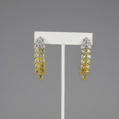 DROP LEAF EARRING