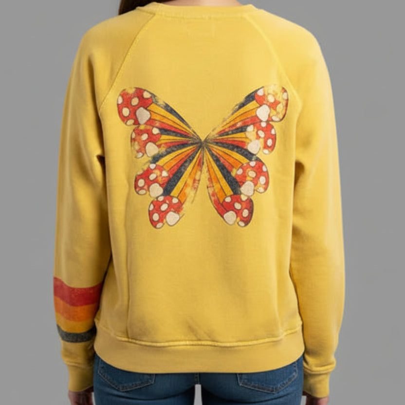 ANELA MUSHROOM BUTTERFLY TOP