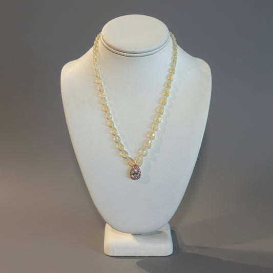 OPAL CZ PENDANT