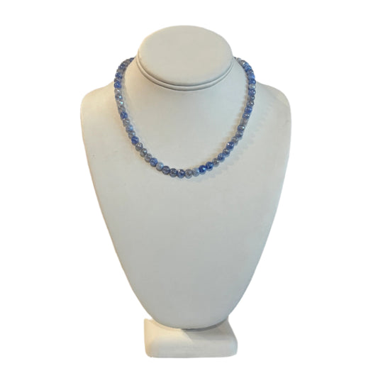 FACETED AGATE NECKLACE