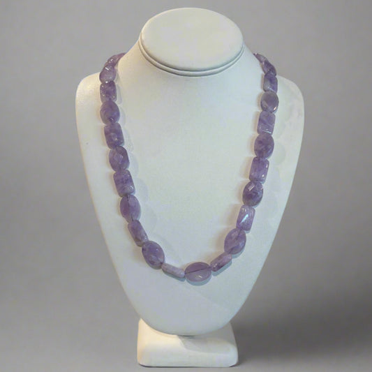 AMETHYST HANDMADE NECKLACE