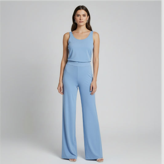 SKY BLUE YOGA PANT AND TANK