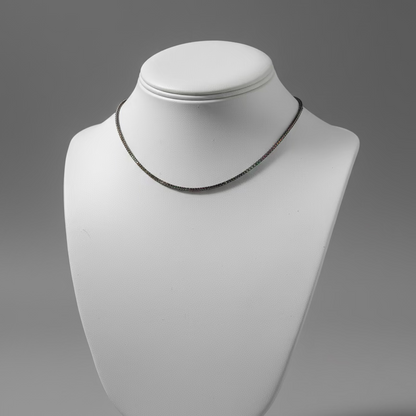 MULTI COLOR CZ NECKLACE