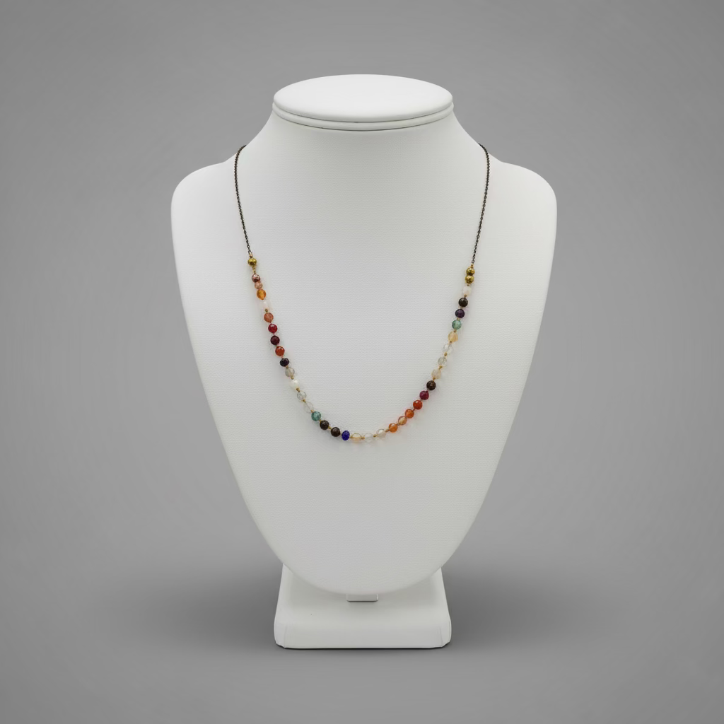 MULTICOLOR TOURMALINE NECKLACE