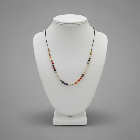 MULTICOLOR TOURMALINE NECKLACE