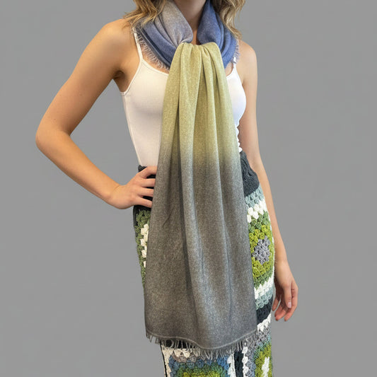 CASHMERE FELTED SCARF THETA