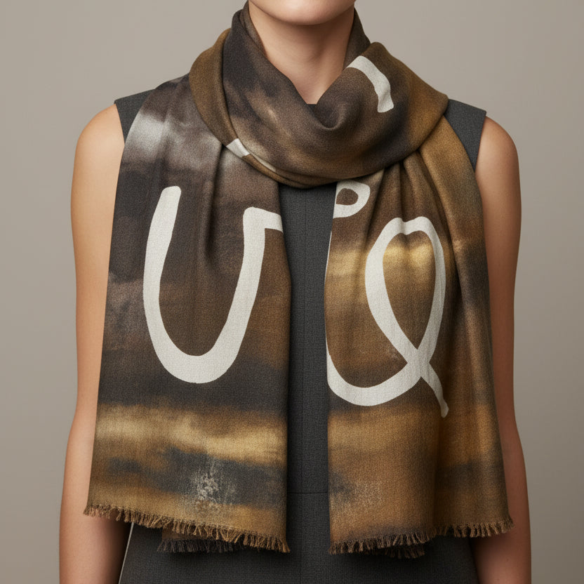 NEUTRALS SCARF