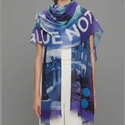 BLUE NOTE SCARF