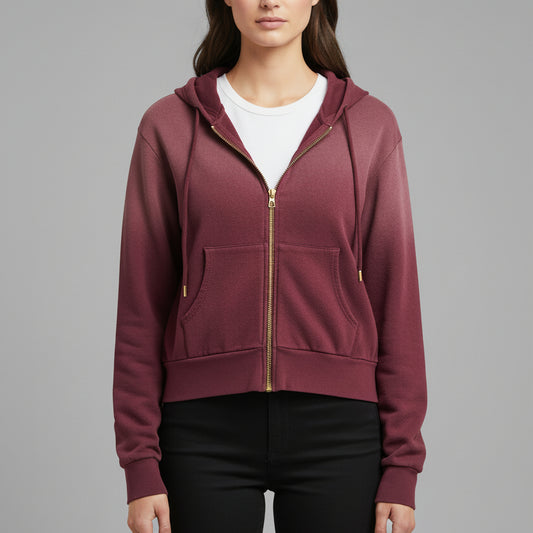BOWMAN CROP ZIP UP