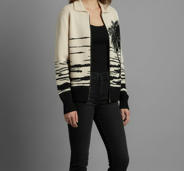 PALM ZIP JACKET