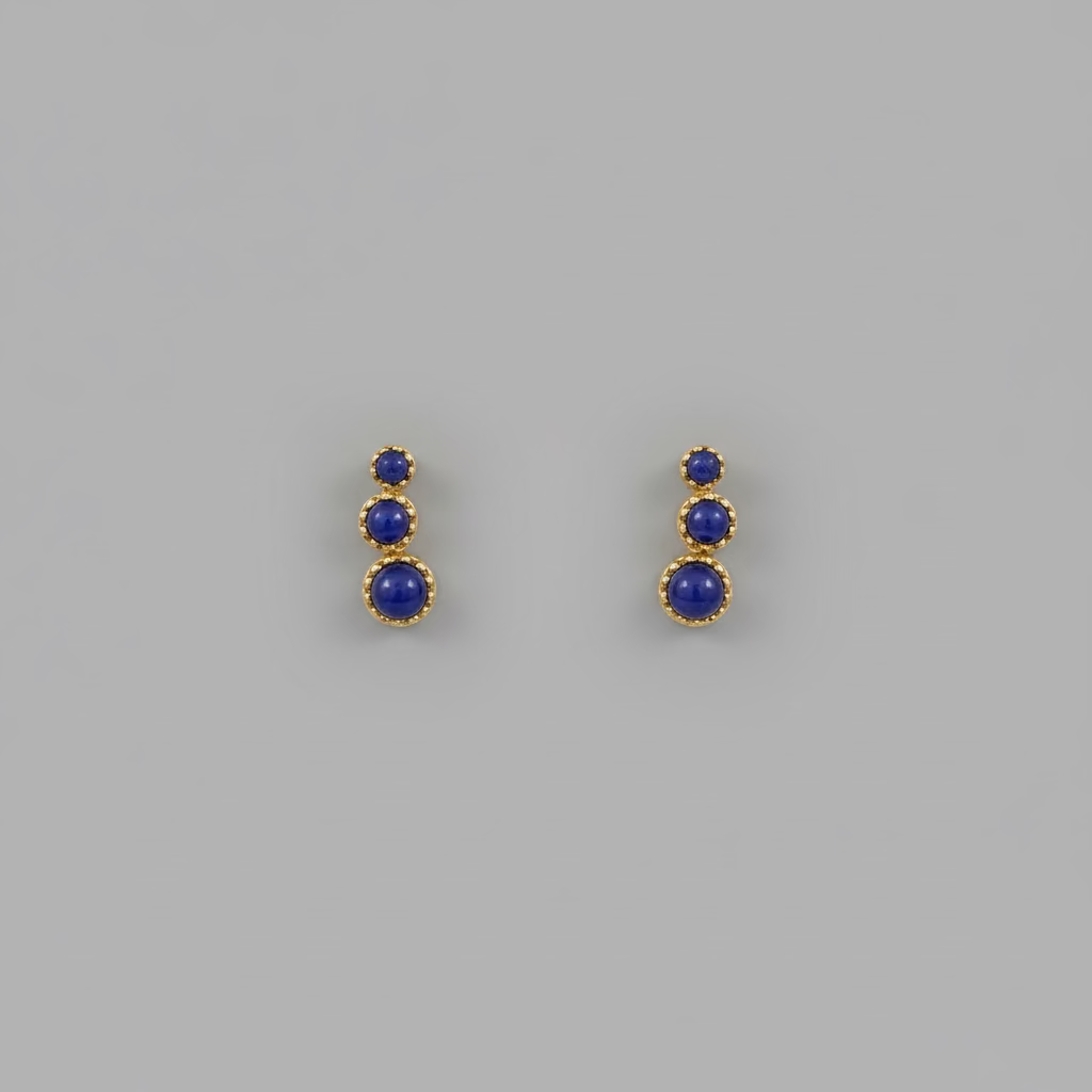 MINI LAPIS EARRINGS