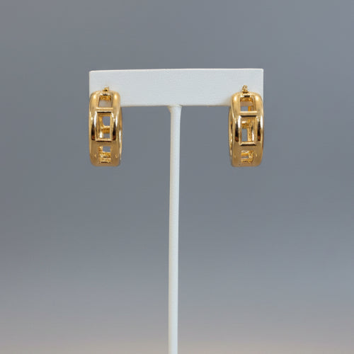 DESIGNER INSPIRED VERMEIL EARRINGS