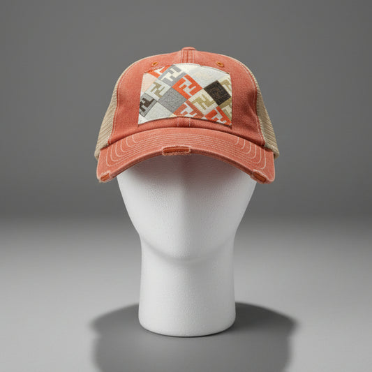 REPURPOSE DESIGNER TRUCKER HAT