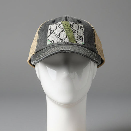 DESIGNER-INSPIRED MESH TRUCKER HAT