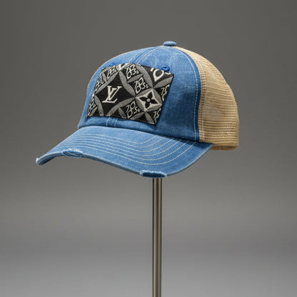 DESIGNER-INSPIRED MESH TRUCKER HAT