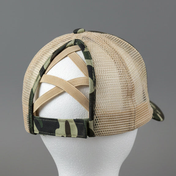 DESIGNER-INSPIRED MESH TRUCKER HAT