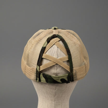 DESIGNER-INSPIRED MESH TRUCKER HAT