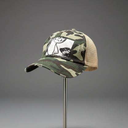 DESIGNER-INSPIRED MESH TRUCKER HAT