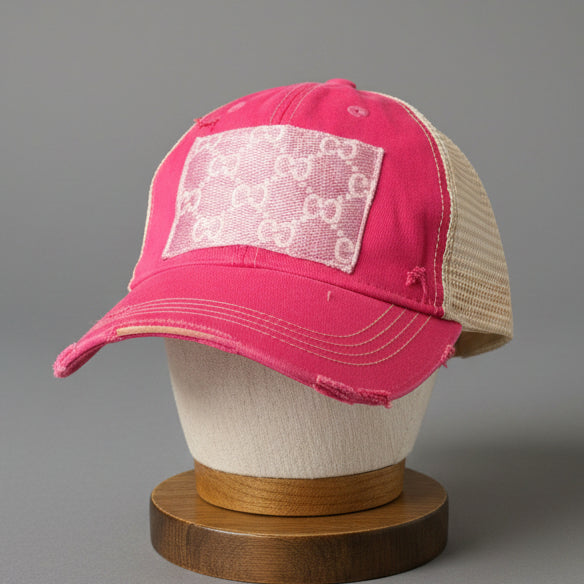 DESIGNER-INSPIRED MESH TRUCKER HAT