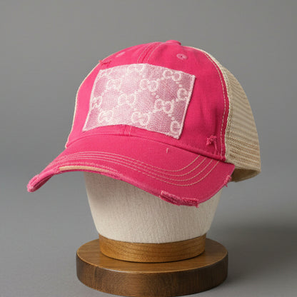 DESIGNER-INSPIRED MESH TRUCKER HAT