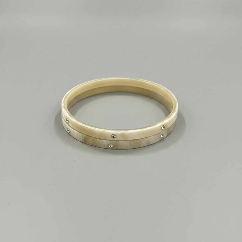 HORN BANGLE SWAROVSKI SET