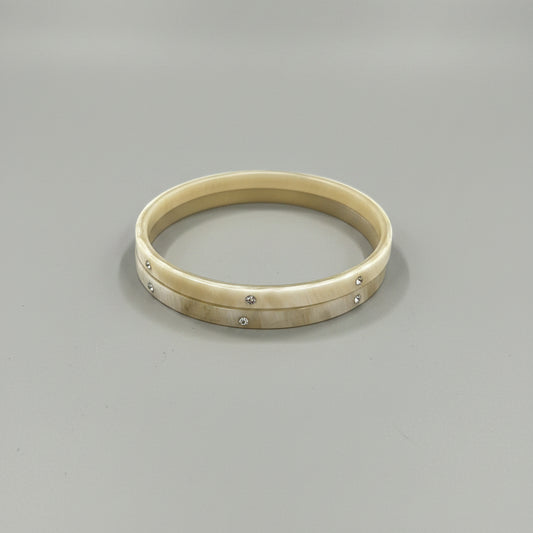 HORN BANGLE SWAROVSKI SET