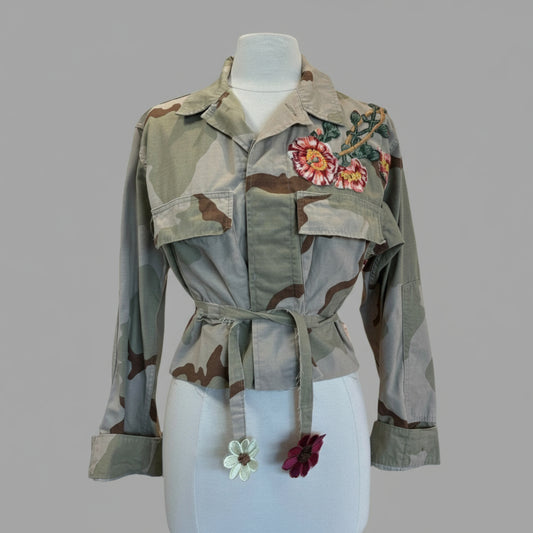 PEACHY PINK CAMO JACKET