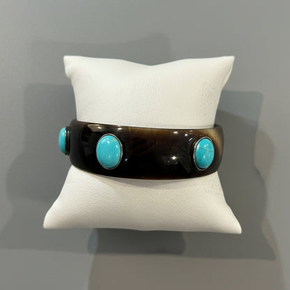 HORN TURQUOISE BANGLE