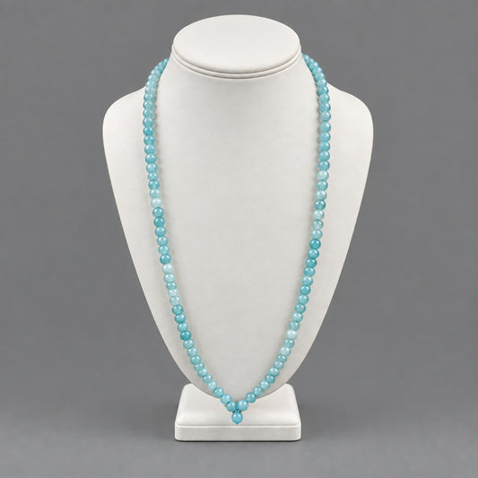 TURQUOISE BEADED NECKLACE