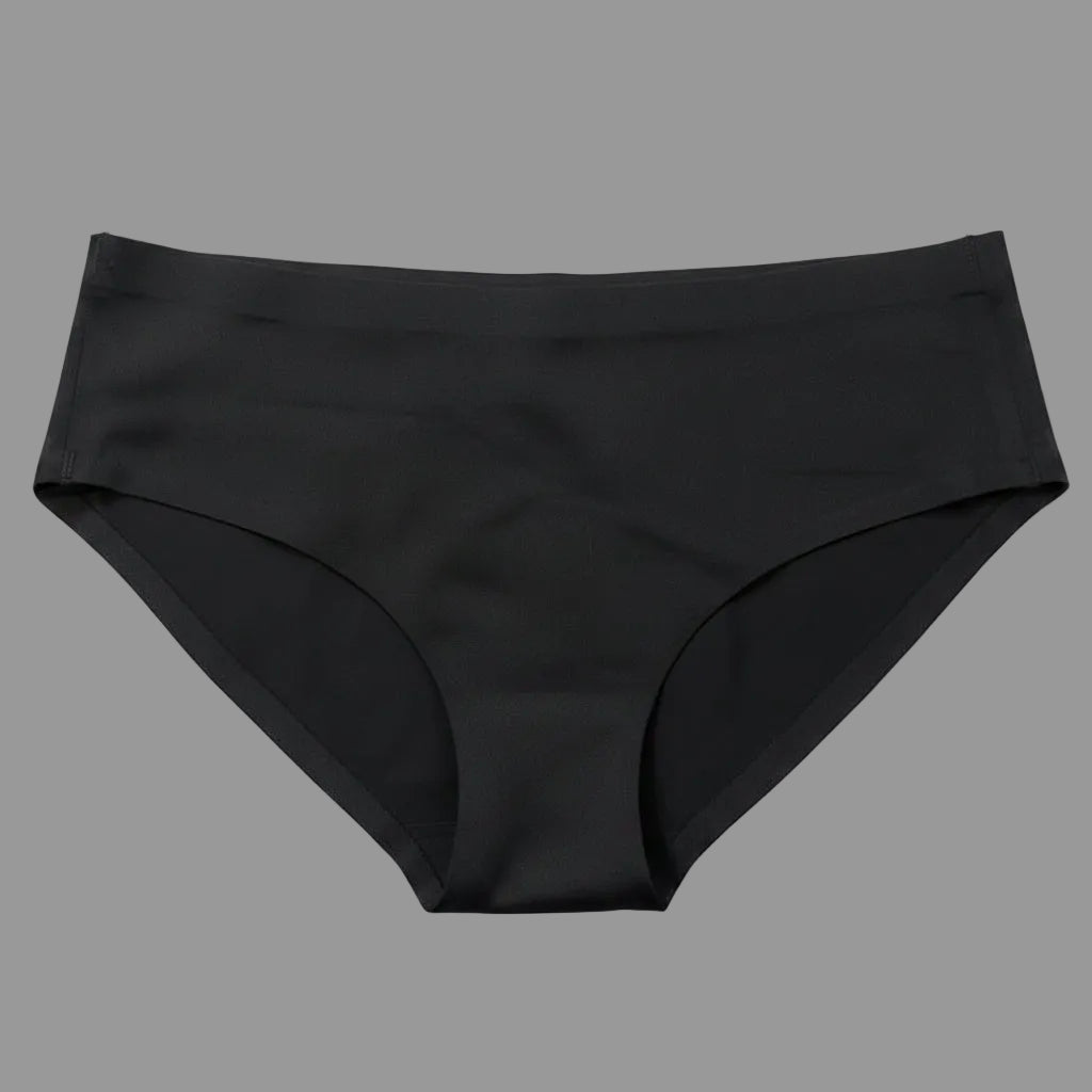 SEAMLESS BLACK PANTY