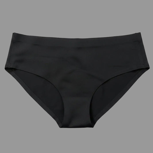 SEAMLESS BLACK PANTY