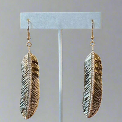 FEATHER EARRINGS