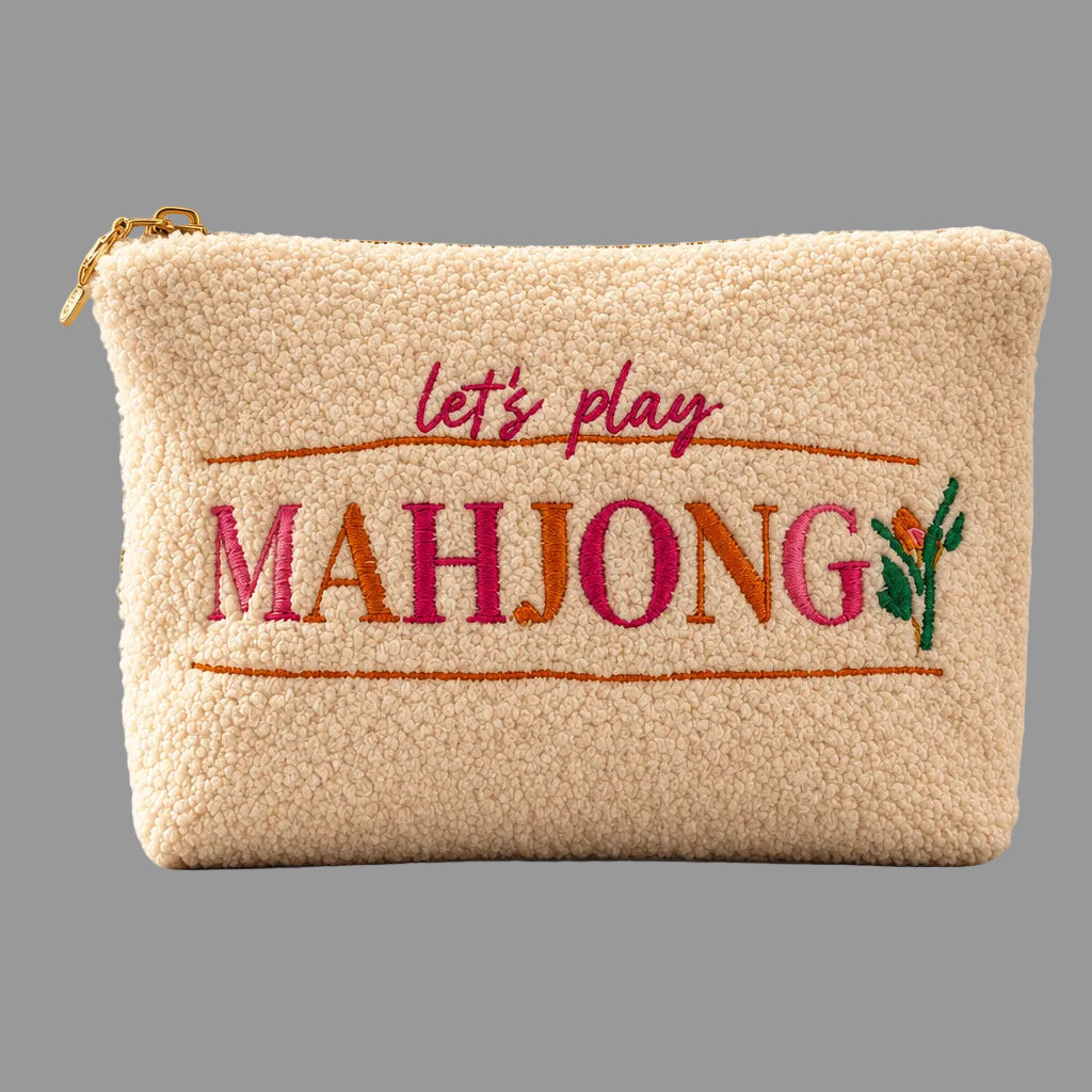 LET'S PLAY MAHJONG  POUCH