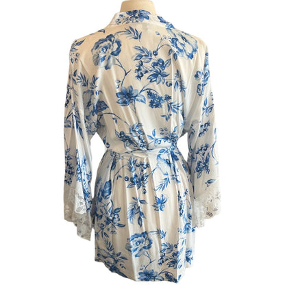 BLUE FLOWERS ROBE