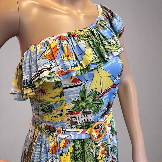 NANTUA OFF SHOULDER MAXI DRESS