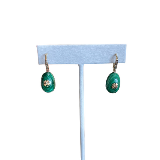 MALACHITE EARRINGS