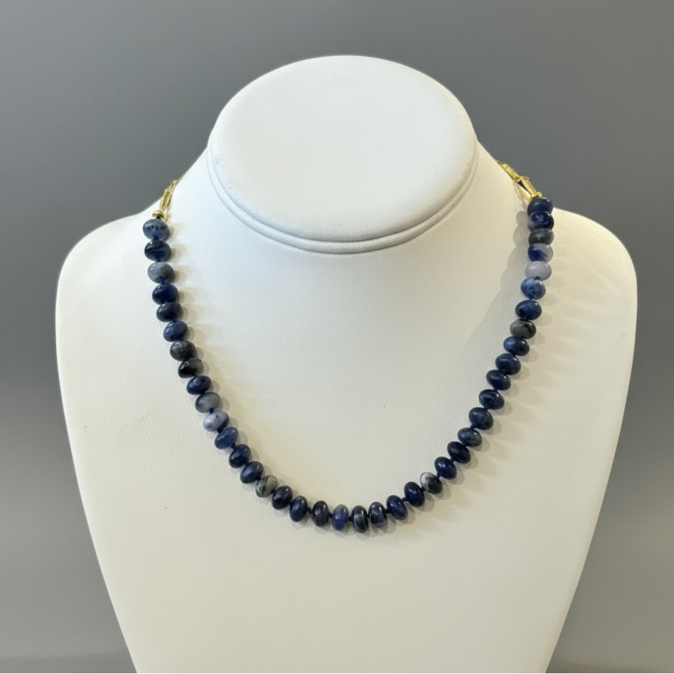 SODALITE STONE NECKLACE
