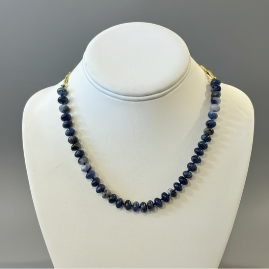 SODALITE STONE NECKLACE