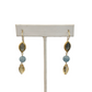 BLUE DROP EARRINGS